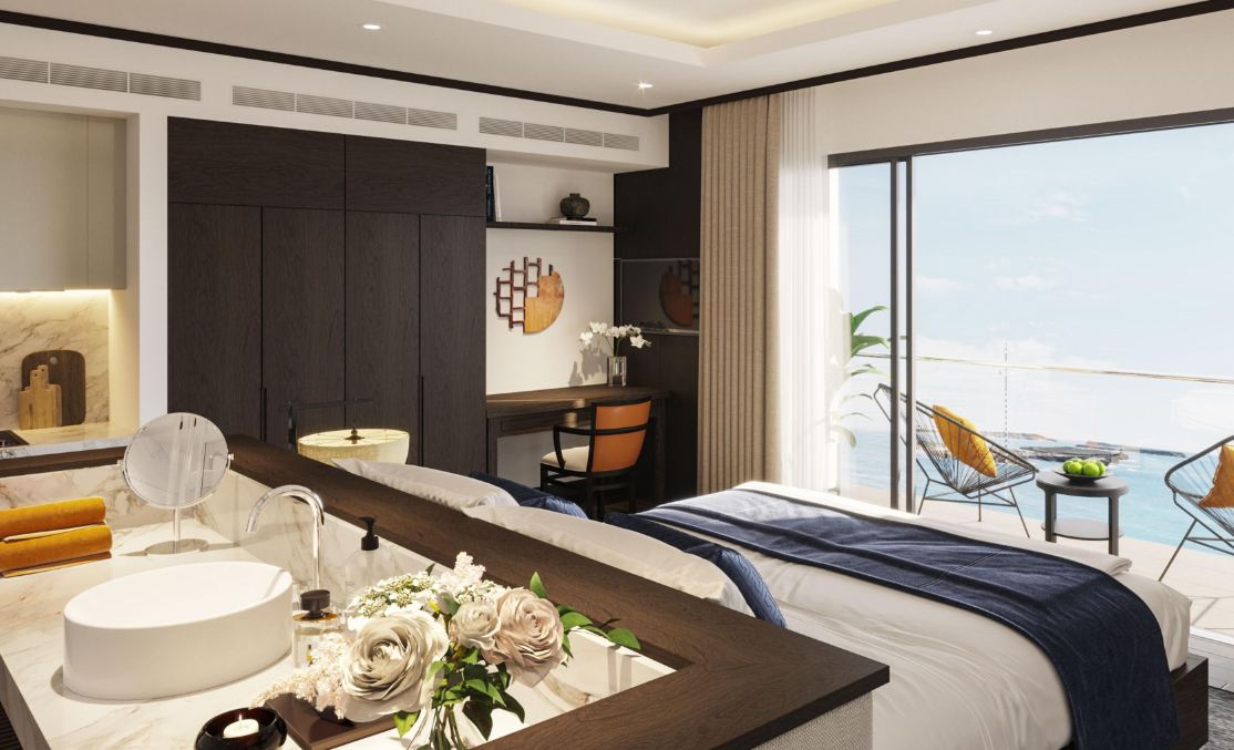 Thiết kế căn hộ nghỉ dưỡng Best Western Premier Sapphire Ha Long